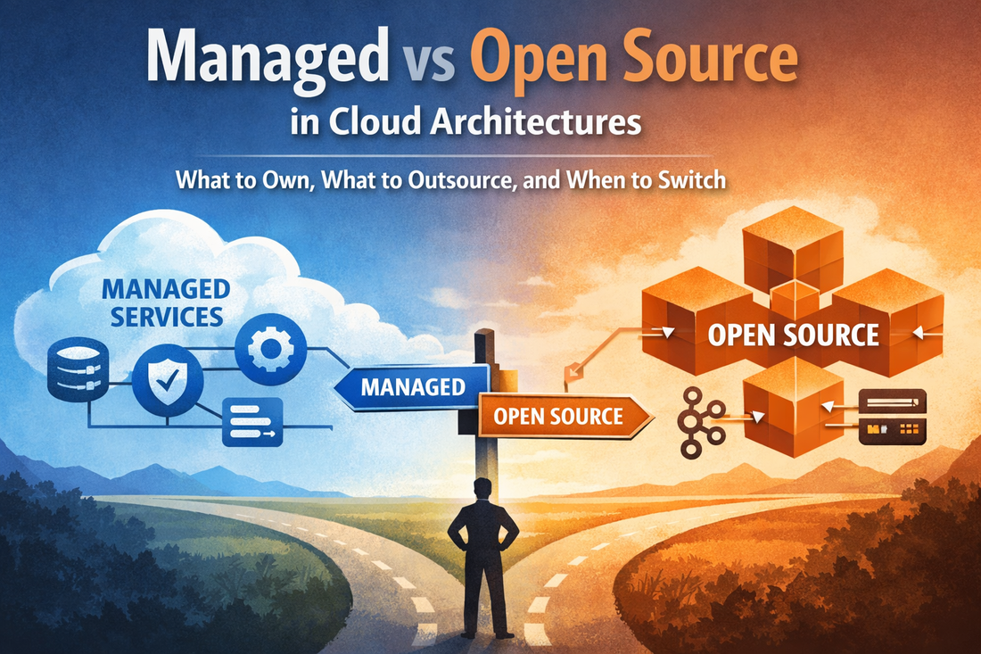 Managed vs Open Source in Cloud Architectures